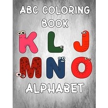 Nacario Abc Coloring Book : Alphabet - Large (8.5 x 11 Inches)