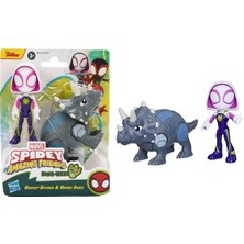 Nacario Spidey ve Inanılmaz Arkadaşları Dino-Webs 2’li Figür Paketi - Ghost-Spider ve Rhino Dino G0122