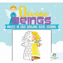 Nacario Divine Beings Angels In Grid Drawing Book Journal