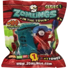 Nacario 1 x Zomlings In The Town Dikey (Tower) Tek Figure Paket [oyuncak]