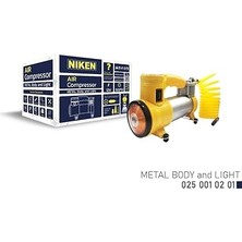 Nacario Niken Hava Kompresörü Sarı Metal Gövde Nkn 025 001 02 01