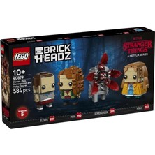 Nacario LEGO 40879 Brickheadz Eleven, Max, Demogorgon And Holly Figures