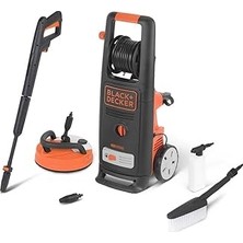 Nacario Black+Decker BXPW2000PE Patio Cleaner Lüks ve Sabit Fırçalı Yüksek Basınçlı Yıkama Makinesi (2000 B, 140 Bar, 440 L/h)