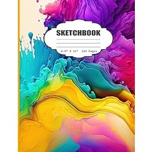 Nacario Sketchbook: Blank Sketch Book For Kids, Adults, Artist Notebook/journal For Drawing, Writing, Sketching Or Doodling, Blank Paper, 120 Blank Pages, 8.5X11 (Blank Drawing Book)