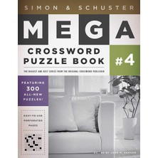 Nacario Simon & Schuster Mega Crossword Puzzle Book #4