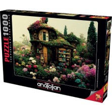 Nacario Anatolian Puzzle - Çiçekli Kütüphane / 1000 Parça Puzzle, 1152