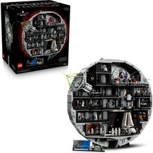 Nacario LEGO Star Wars Ölüm Yıldızı 75419 – Yetişkinler Için Imparator Palpatine'in Taht Odası, Imparatorluk Mekiği ve Süper Lazer Dahil Orijinal Detaylar Içeren Yaratıcı Film Modeli Yapım Seti (9023 Parça)