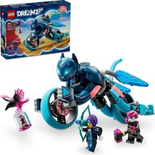 Nacario LEGO Dreamzzz 2'si 1 Arada Zoey'nin Kedi Motosikleti 71479-7 Yaş ve Üstü Kız ve Erkek Çocuklar Için Motosiklet Oyuncağına Dönüşebilen Hayvan Oyuncak Seti, Doğum Günü Hediyesi Fikri (226 Parça)