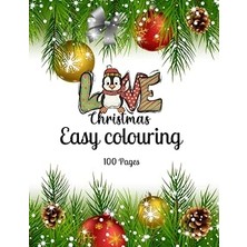 Nacario Christmas Coloring Book For Kids Or Adults 100PP, 8.5 With 11INCHE, Easy Christmas Colouring Books, All About Christmas, Santa Claus,: Christmas ... Colouring Books, All About Christmas