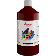 Nacario Red Rose Bordo Akrilik Boya 1000 gr