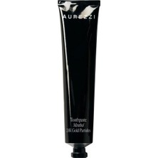 Nacario Aurezzi Mentol Aromalı 24 Ayar Altın Parçacıkları Black Gold Diş Macunu 75 ml