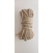 Nacario Jüt Ipi Hasır Ipi Kırnap Ipi Kendir Ipi Keten Ipi - Süsleme Hobi El Işi Jüt Ip Hasır Ip (10 Mm, Metre, 20)