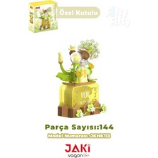 Nacario Jaki Nanci Serisi Karahindiba Müzik Kutusu 144 Parça Oyuncak Yapım Seti -FFJKHK113