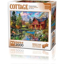 Nacario Ks Games 22513 Mountain Retreat 2000 Parça Puzzle -Ks