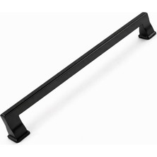 Nacario Lüx Olifka Mat Siyah Çekmece Kulp 224 mm Premium Kalite Modern Dolap Kapak Kulbu Mobilya Aksesuar