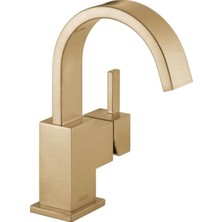 Nacario Delta Musluk 553LF-CZ Vero Single Centerset Musluk Bataryası Banyo Musluk, Şampanya Bronz
