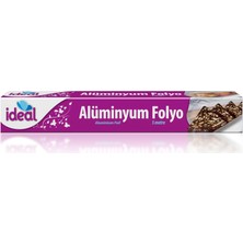 Nacario Ideal Alüminyum Folyo 5 Mt, Bpa Içermez, Dayanıklı Yapışmaz Folyo 30 cm x 5 Mt, Tavuk, Izgara, Et, Yemek, Gıda Artıklarını Saklamak Için Ideal, Mutfakta Çok Yönlü Kullanım, Yüzey Korumaya Uygun