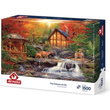 Nacario Art Puzzle Hayatın Renkleri 1500 Parça Puzzle