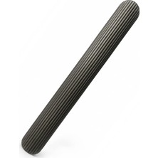 Nacario Vento Soft Füme Çizgili Kulp 320 mm Uzun Metal Dolap Gardırop Mutfak Banyo Kulbu Modern Tasarım