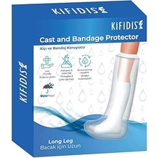 Nacario 2255 Kifidis Silikon Girişli Alçı ve Bandaj Koruyucu (Bacak Için Uzun)