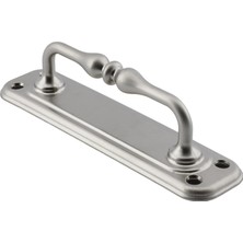 Nacario BADEM10 Saclı El Tutamagı Çekme Kolu Kapı Tutma Kulbu 18,5 cm Krom Metal Kulp Kapı Tutamağı