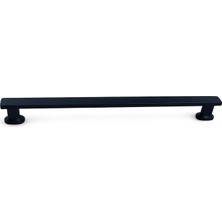 Nacario Özen Mat Siyah Çekmece Kulp 224 mm Minimal Şık Dolap Kapak Kulpu Uzun Ömürlü Kaliteli Malzeme