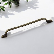 Nacario Can Antik Sarı Metal Kulp 128 mm 12.8 cm Mobilya Çekmece Mutfak Dolabı Dolap Kulpları Kulbu Kulpu