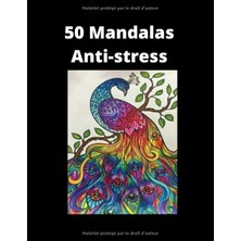 Nacario 50 Mandalas Anti-Stress: Livre De Coloriage Pour Adultes, 50 Mandalas De Haute Qualité (21,59 x 27,94 Cm).