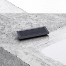 Nacario Elit Siyah Plastik Kulp 64 mm Mutfak Mobilya Çekmece Mutfak Dolap Dolabı Kulpları Kapak Kulbu 6.4 cm