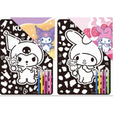 Nacario Sanrio Lisanslı Hello Kitty ve Arkadaşları Boyama Seti (2 Çeşitli Model)(B)