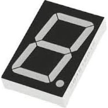 Nacario Sanec 38MM Display- Ortak Anot 7 Segment Kırmızı