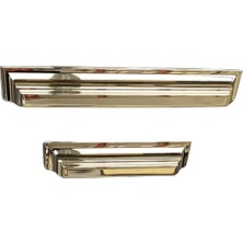 Nacario System 8880 Modern Kulp Altın Renk 160 mm Çok Renkli