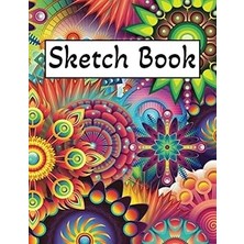 Nacario Sketch Book: Notebook For Drawing, Writing, Painting, Sketching Or Doodling, 120 Pages, 8.5X11 (Premium Abstract Cover Vol.4)