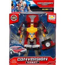 Nacario Conversion Robot Sesli Işikli 1/32 998