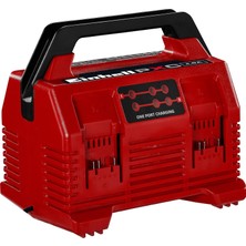 Nacario Einhell Orijinal Şarj Cihazı Power X-Quattrocharger 4A Power X-Change (Li-Ion, 18 V, Aynı Anda 2 x 2 Akü Şarjı, Akü Takibi, Akıllı Şarj Yönetimi, 6'lı LED Gösterge) - 4512102