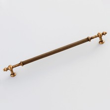 Nacario Ladin Tırtıklı Antik Bakır Metal Kulp 320 mm Dayanıklı Kulpları Mobilya Çekmece Dolap Kapak Kulpu