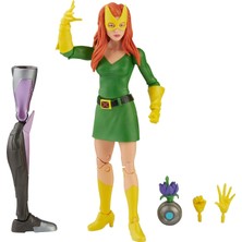 Nacario Hasbro Marvel Legends Series X-Men Jean Grey (Baf Tri-Sentinel) Aksiyon Figürü