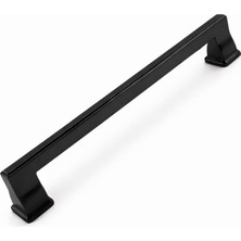 Nacario Lüx Olifka Mat Siyah Çekmece Kulp 160 mm Dolap Kapak Kulpu Modern Şık Tasarım Dayanıklı