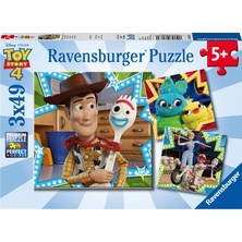 Nacario Ravensburger 3X49 Parça Yapboz Wd Toy Story 4