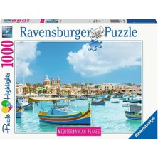 Nacario Ravensburger Puzzle, Malta, 1000 Parça