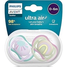 Nacario Philips Avent SCF085/59 Ultra Air Emzik 0-6 Ay (Kız)