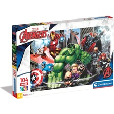 Nacario Clementoni - 104 Maxi Parça Puzzle - Avengers