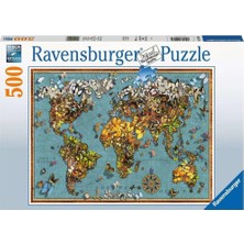 Nacario Ravensburger Puzzle, Butterflies, 500 Parça