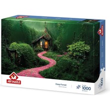 Nacario Art Puzzle Derin Orman 1000 Parça Puzzle