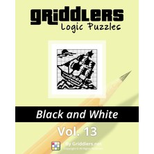 Nacario Griddlers Logic Puzzles: Black And White: Volume 13