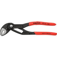 Nacario Knipex Cobra®, Su Pompası Pensesi | Boru Anahtarı, Küçük, Krom Vanadyum, Atramentize Pas Koruması, 150 mm (Sb Kartı/blister), 87 01 150 Sb