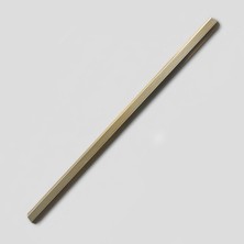 Nacario Toros Çizgili Soft Antik Sarı 320 mm Metal Kaplama Çekmece Dolap Kulp Modern Tasarım