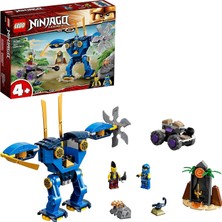 Nacario Lego® Nınjago® Legacy Jay’in Elektro Makinesi 71740 Koleksiyonluk Minifigürler Içeren Ninja Yapım Oyuncağı (106 Parça)