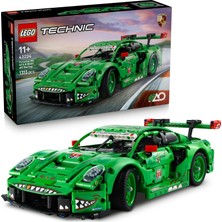 Nacario LEGO Technic Porsche 911 Gt3 R Rexy Ao Racing Araba 42224 – 11 Yaş ve Üzeri Çocuklar Için 4 Süspansiyon ile Açılan Kapılar ve Bagaj Içeren Oyuncak Araba Yapım Seti, Yaratıcı Hediye Fikri (1313 Parça)