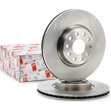Nacario Volkswagen Tiguan ile Uyumlu Ön Fren Diski 2016-2022 Ferodo Takım 2 Adet